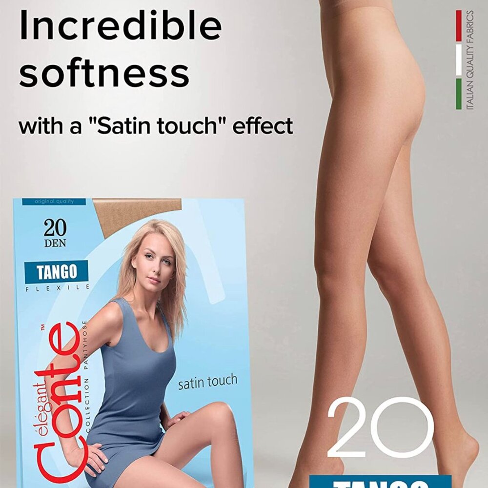 Conte Tango 20 Den - Classic Sheer to Waist T-top Women's Tights